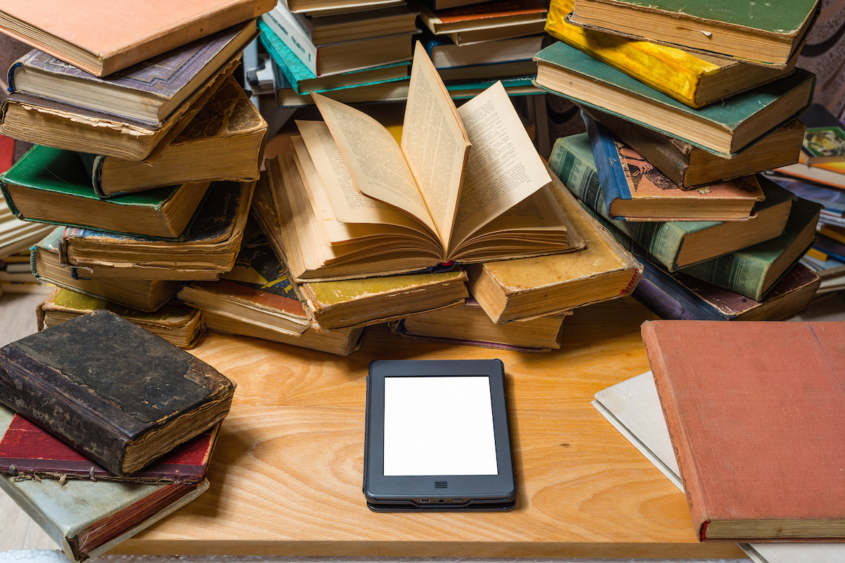 ebook and printed books