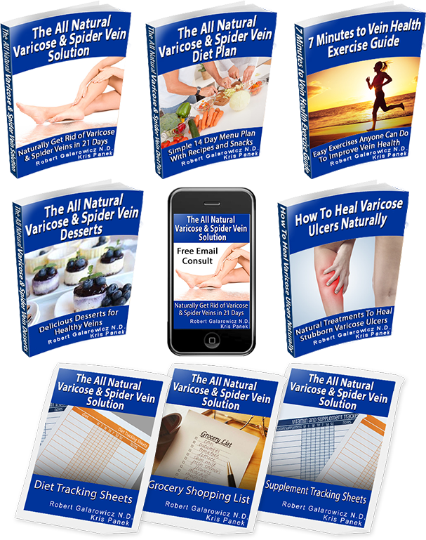 The All Natural Varicose & Spider Vein Solution bonuses