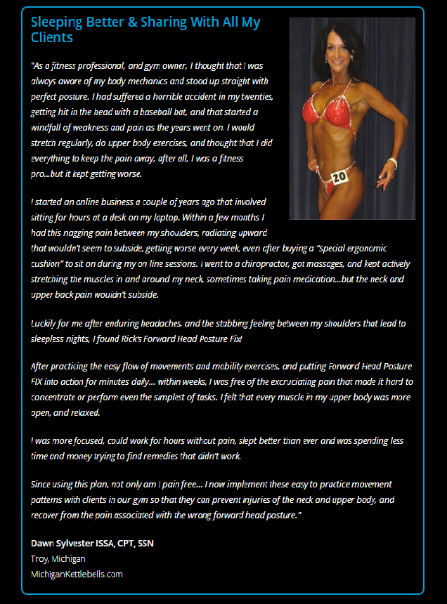 Forward Head Posture Fix customer review