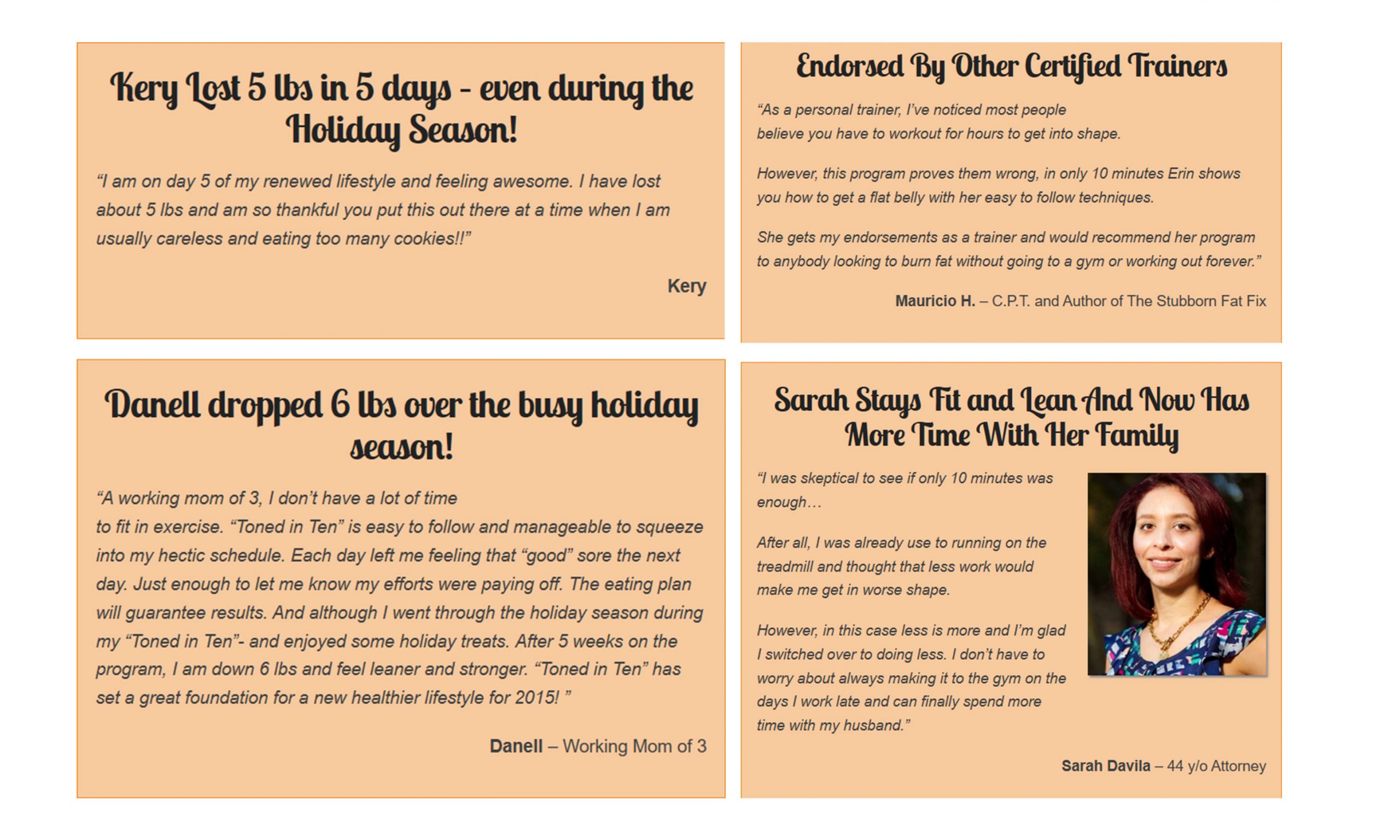 tONED IN TEN CUSTOMER REVIEW