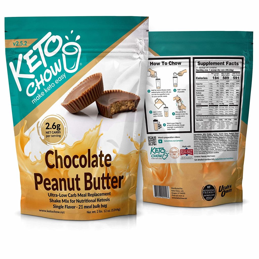 Keto Chow Keto Meal Replacement