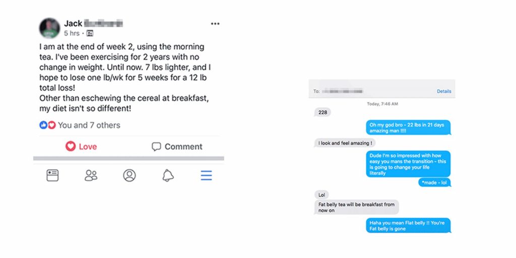 flat belly tea customer reviews