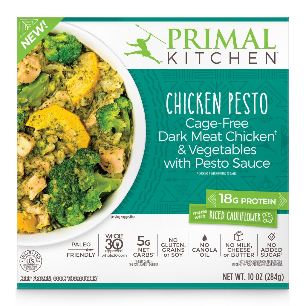 Chicken Pesto Bowl from Primal Kitchen