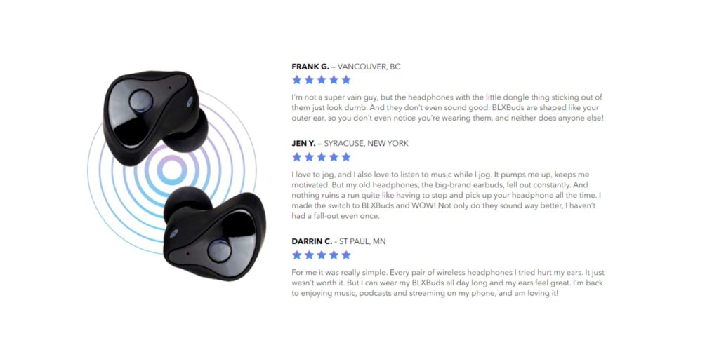 BLXBuds customer reviews