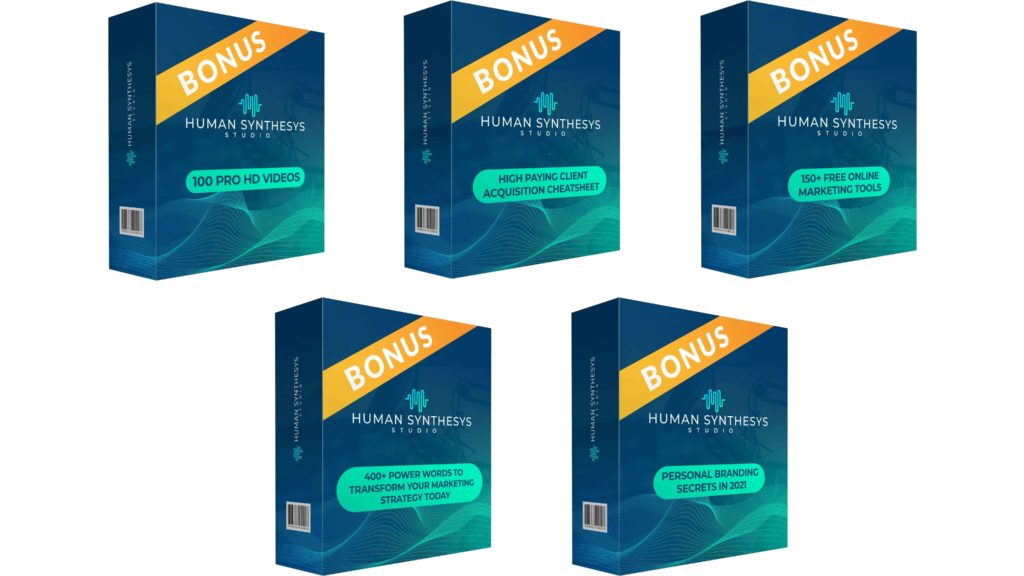 Human Synthesys Studio Bonuses
