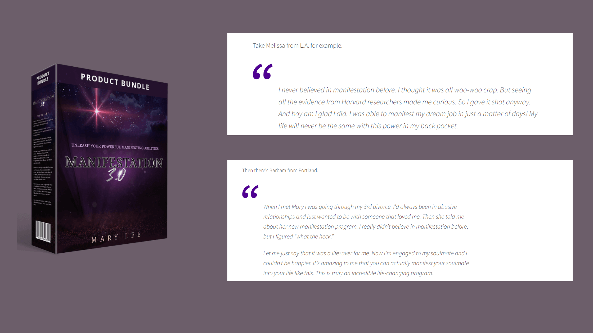 Manifestation 3.0 Customer Reviews