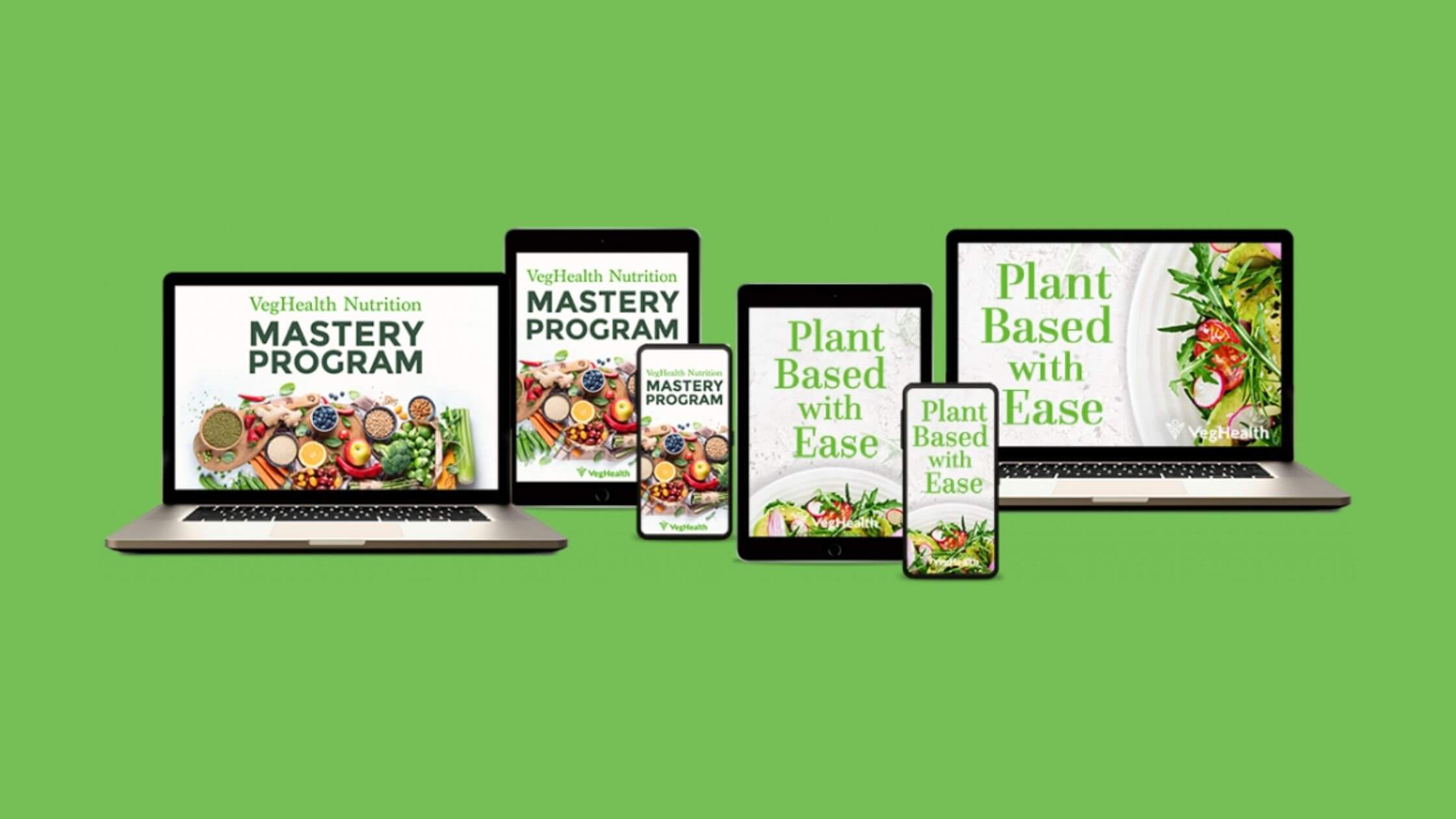 VegHealth Nutrition Mastery Program Includes