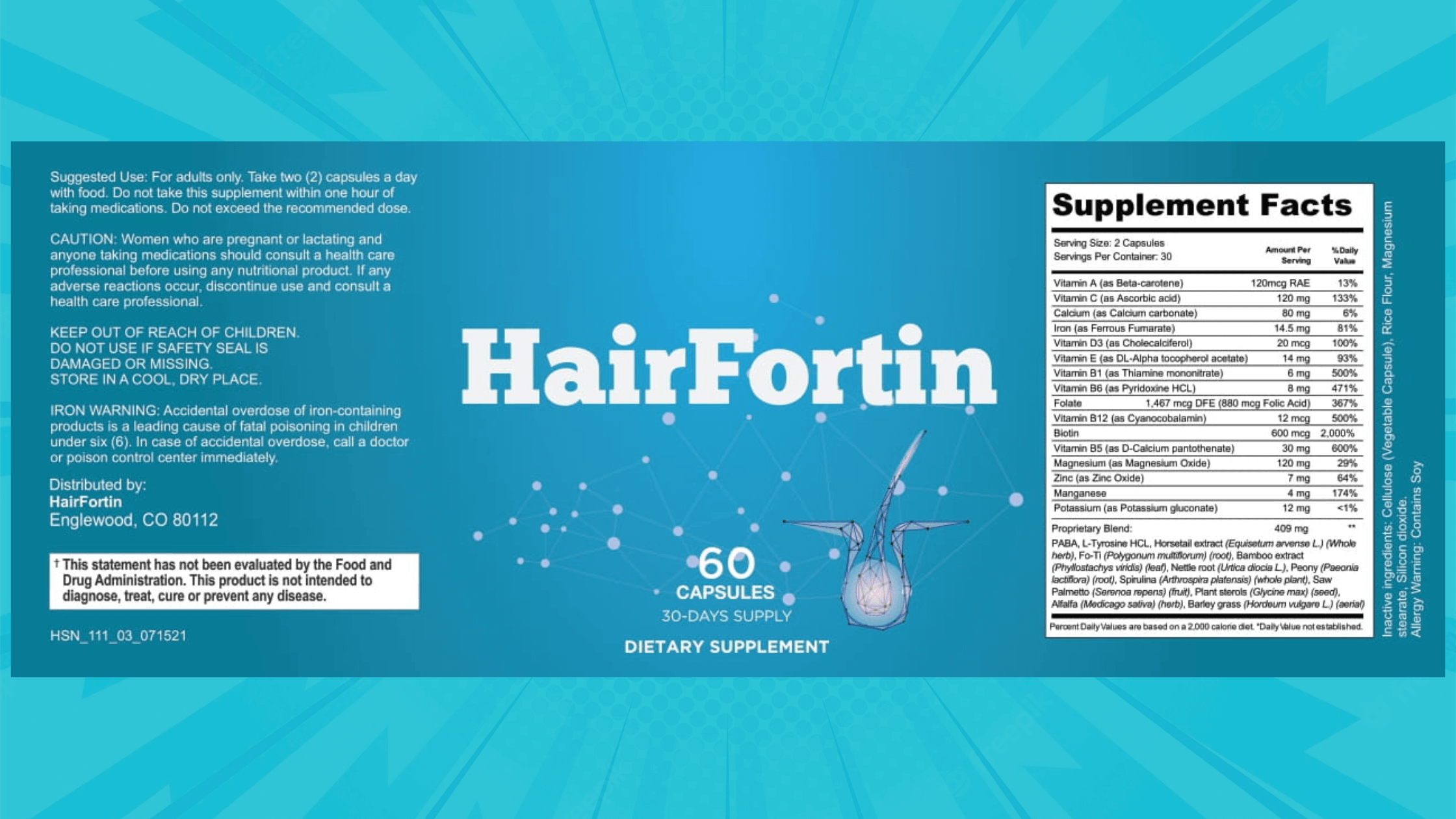 HairFortin Dosage